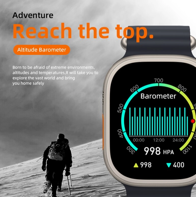 HW8 Ultra Max White smart-soati (49 mm) O'zbekistonda