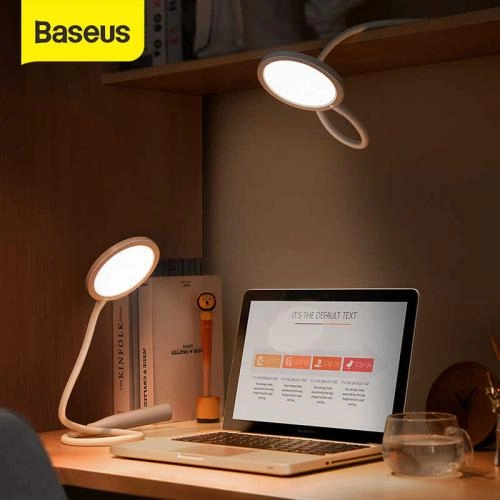 Baseus Light Hose Desk Lamp (White) stol chirog‘i onlayn