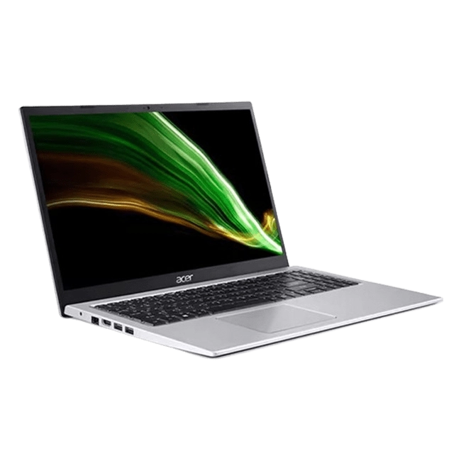 Acer Aspire 3 A315-35 / Intel Celeron N4500 / DDR4 4Gb / SSD 256Gb / 15,6" Full HD / Intel UHD Graphics / Pure Silver Noutbuki arzon