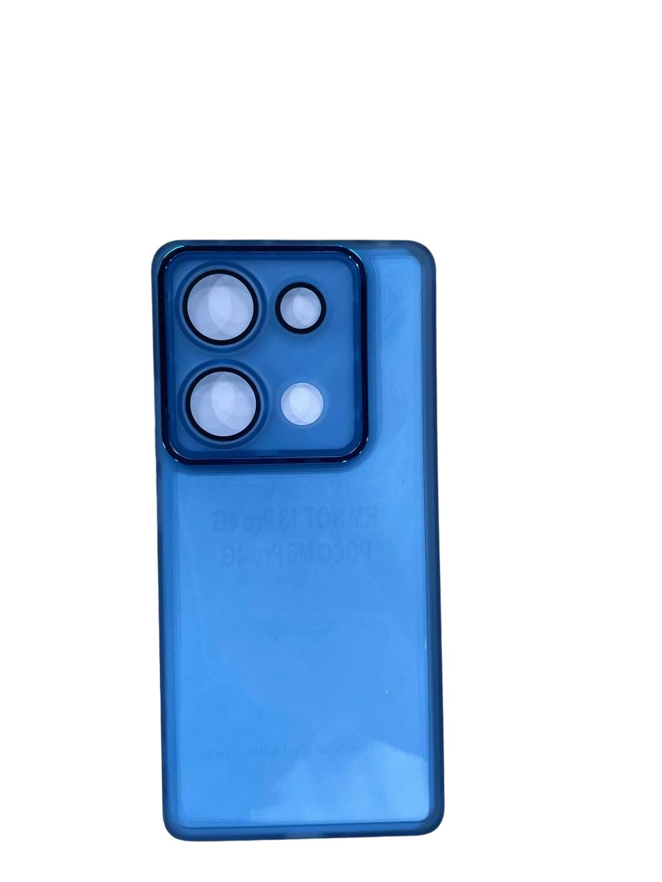 Чехол для Redmi Note 13 pro 4G/POCO M6 pro 4G галубой купить