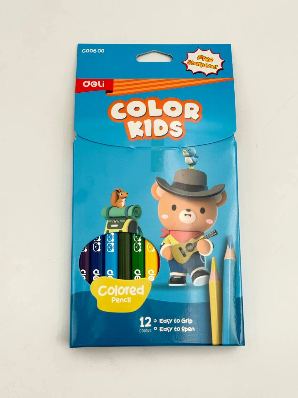 Цветные карандаши Deli "Color Kids" 12 цветов купить