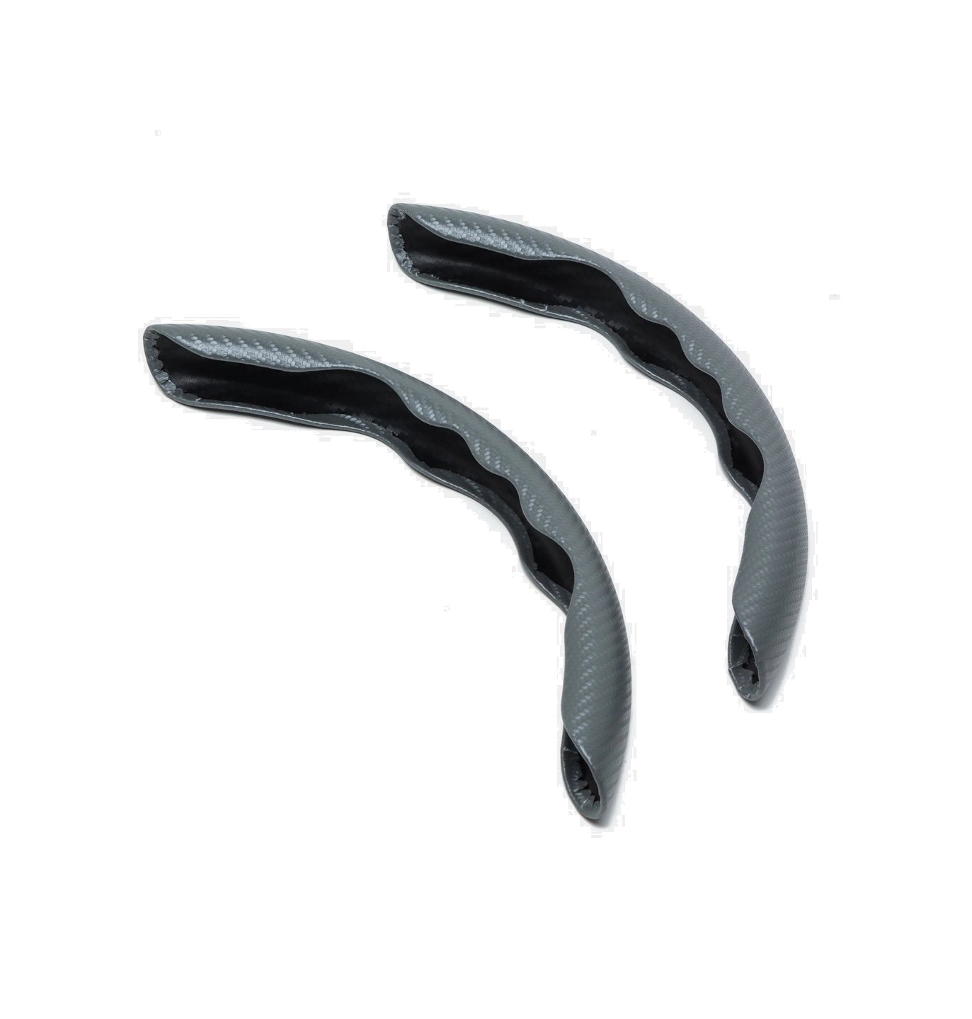 Чехол на руль автомобиля, чехол на руль, универсальный, серый Карбон, Бюджетный купить