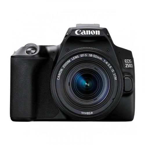 Canon EOS 250D Kit STM 18-55mm Wi-Fi Black fotoapparati sotib olish