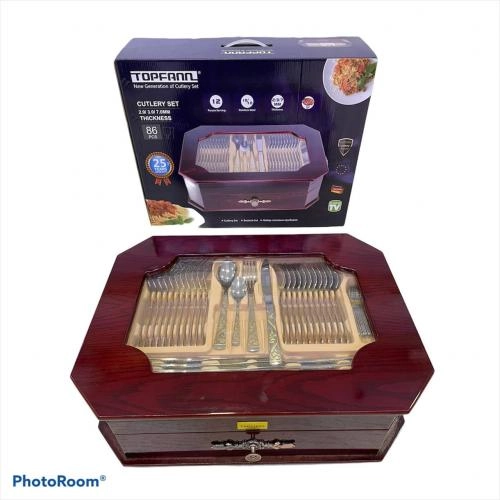 Столовый набор Topfann 86 предмета на 12 персон в Узбекистане