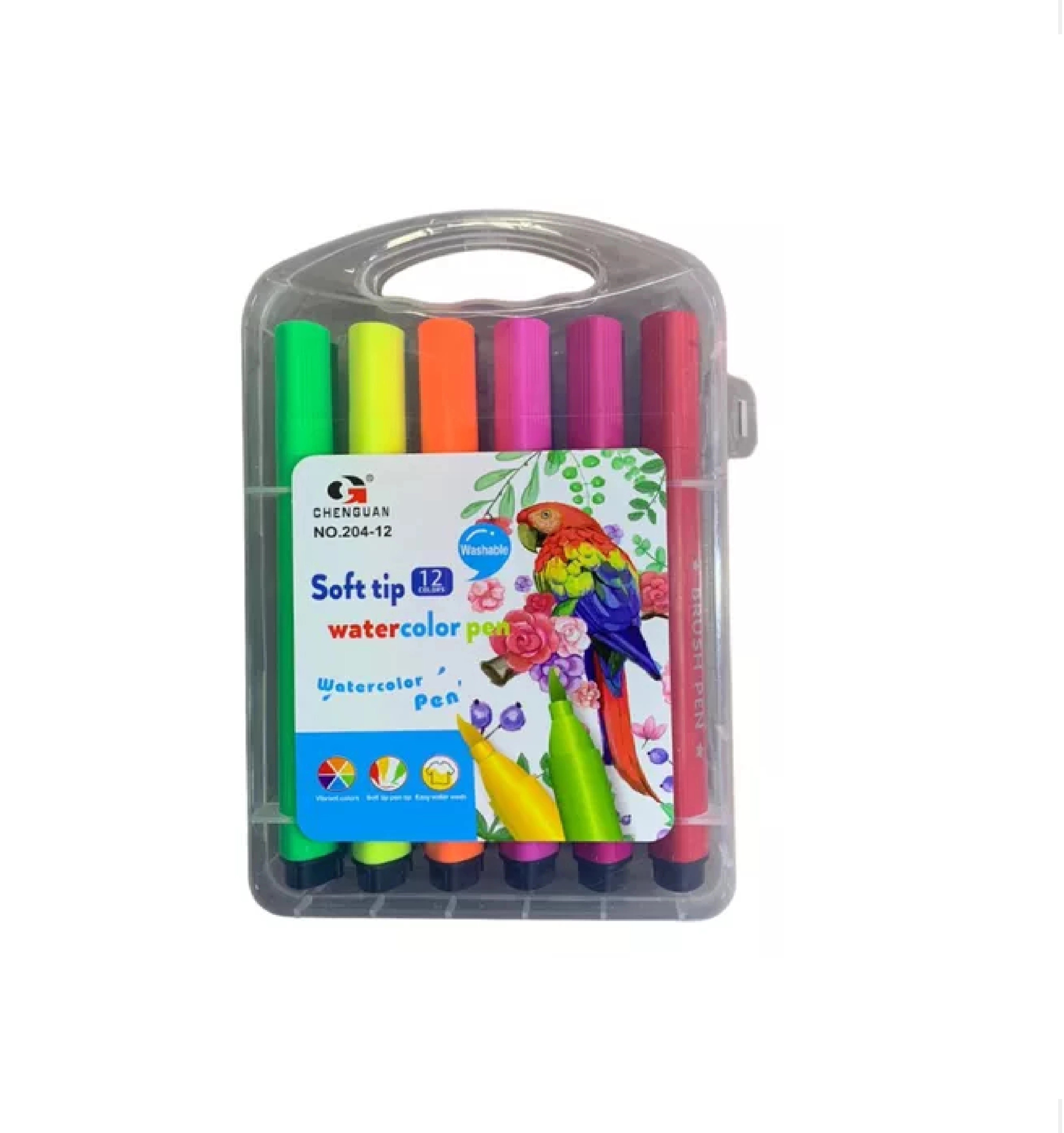 Акварельная ручка Chenguan с мягким наконечником купить