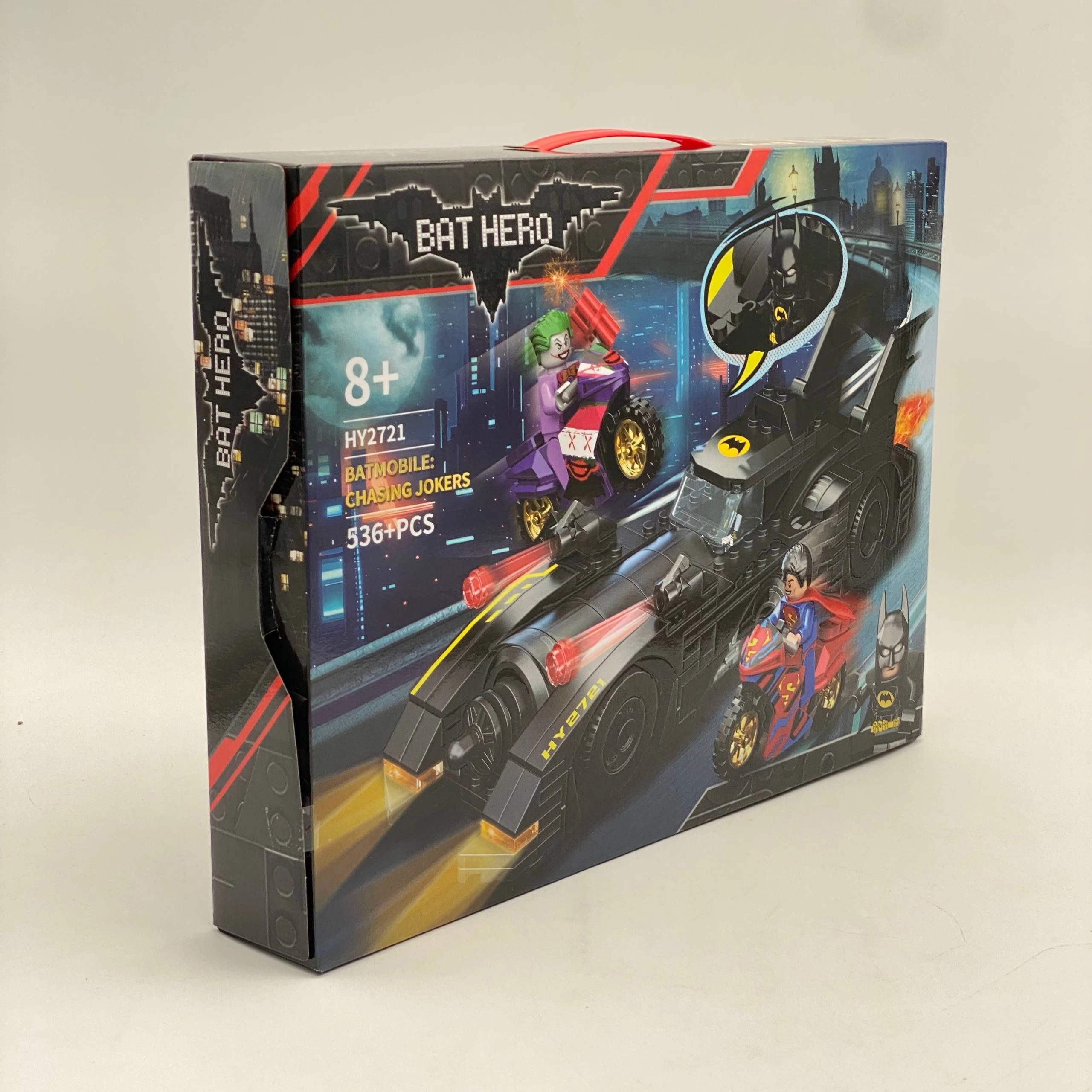 Конструктор Bat Hero HY2721 черный (536 предметов) недорого