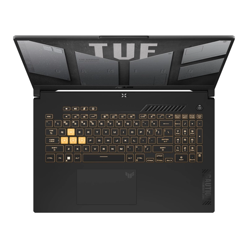 Asus TUF Gaming, Core  i7-12700H, DDR 8GB , SSD 512GB , RTX4060 8GB, 17.3" FHD 144 Hz, Free Dos noutbugi onlayn