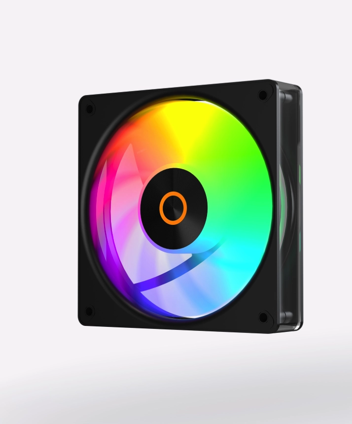 Корпусной вентилятор Ocypus Gamma F12 Elite ARGB REVERSE BLADE 3-IN-1 BK онлайн