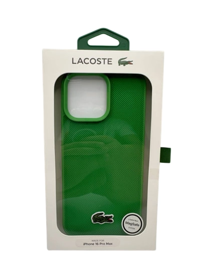 Чехол CG MOBILE LACOSTE для Iphone 16 Pro зеленый в Узбекистане