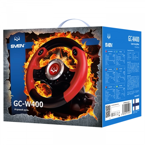 Игровой руль Sven GC-W400 рассрочка