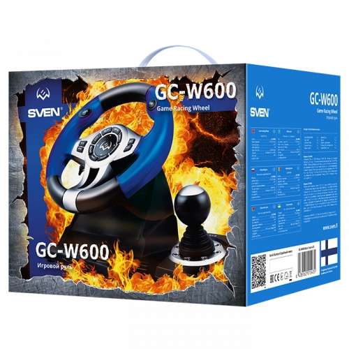 Игровой руль Sven GC-W600 рассрочка