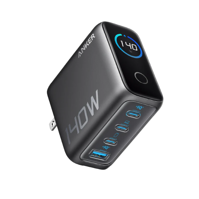 Quvvatlash qurilmasi Anker Charger (140W, 4-Port, PD 3.1) USB-kabeli bilan arzon