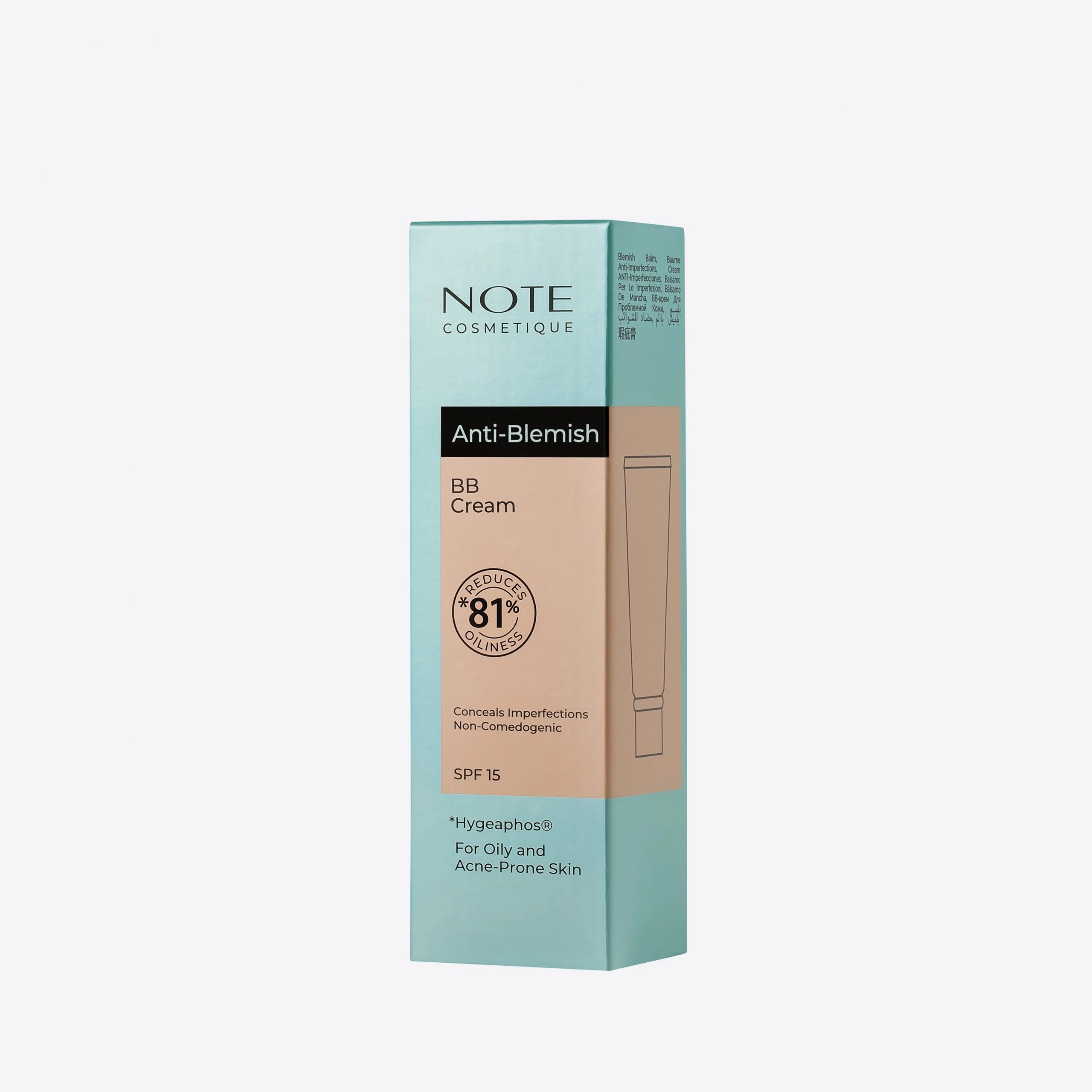 Тональный крем NOTE BB CREAM ANTI BLEMISH 03 (30 ml) цена