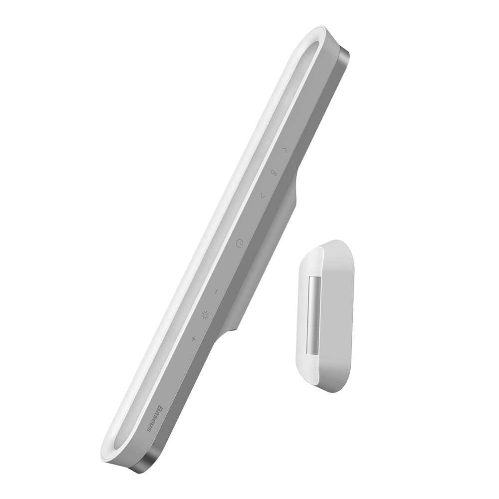 Baseus Magnetic Stepless Dimming Charging Desk Lamp Pro White (DGXC-02) stol lampasi O'zbekistonda