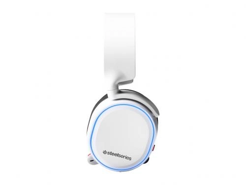 Компьютерные наушники SteelSeries Arctis 5 Black Surround Sound RGB Gaming Headset (Black, White) рассрочка