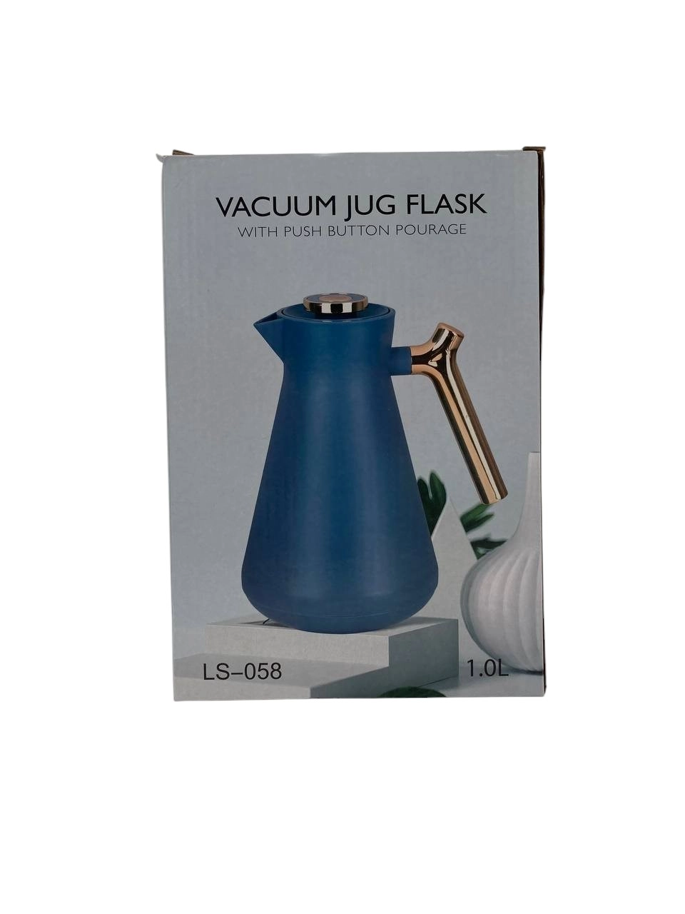 Чайник-термос 1 л. Vacuum jug flask LS-058 (белый) - фото №4 Чайник-термос 1 л. Vacuum jug flask LS-058 (белый) в Узбекистане