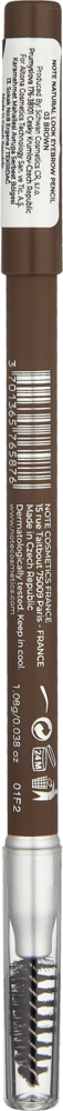 NOTE NATURAL LOOK EYEBROW PENCIL 03 (1.08 g) qosh uchun qalam O'zbekistonda