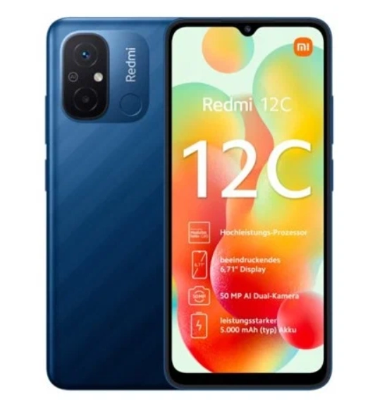 Смартфон Xiaomi Redmi 12C 3/64GB Синий купить