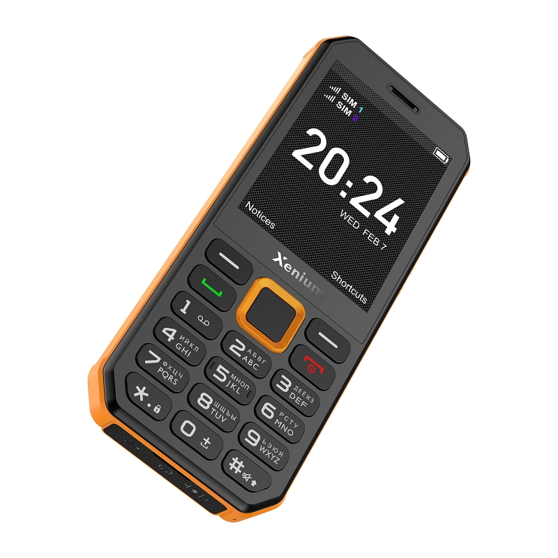 Мобильный телефон Philips Xenium X300, Orange цена