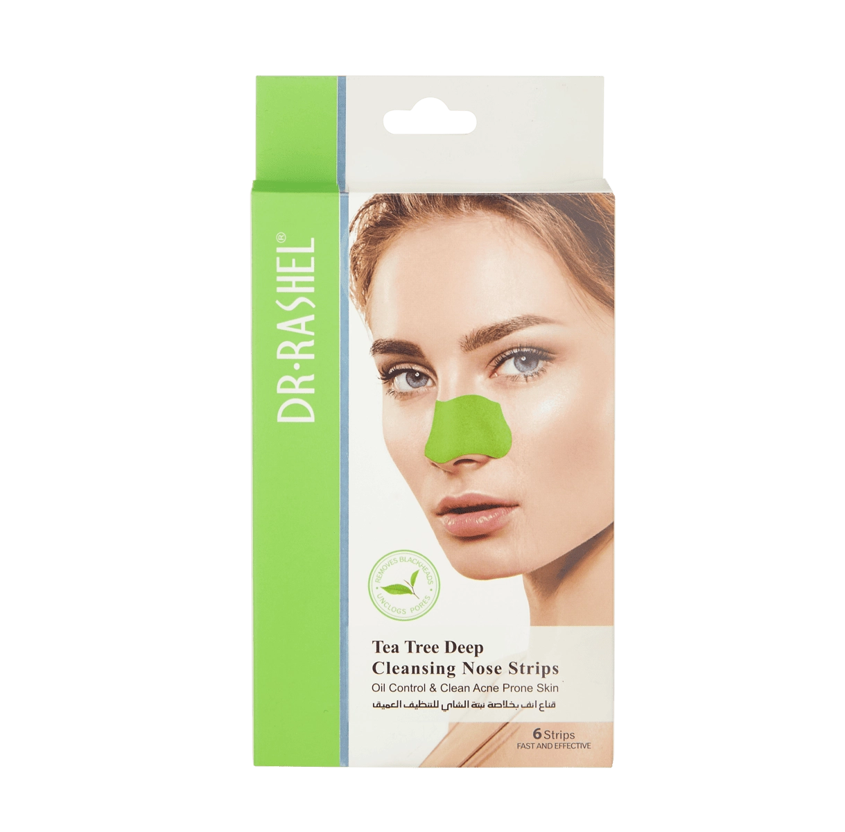 МАСКА ДЛЯ ЛИЦА DR.RASHEL TEA TREE DEEP CLEANSING NOSE STRIPS (1шт) купить