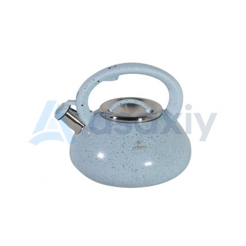 Чайник со свистком 3 литра от Life Smile (розовый, голубой, зелёный) онлайн