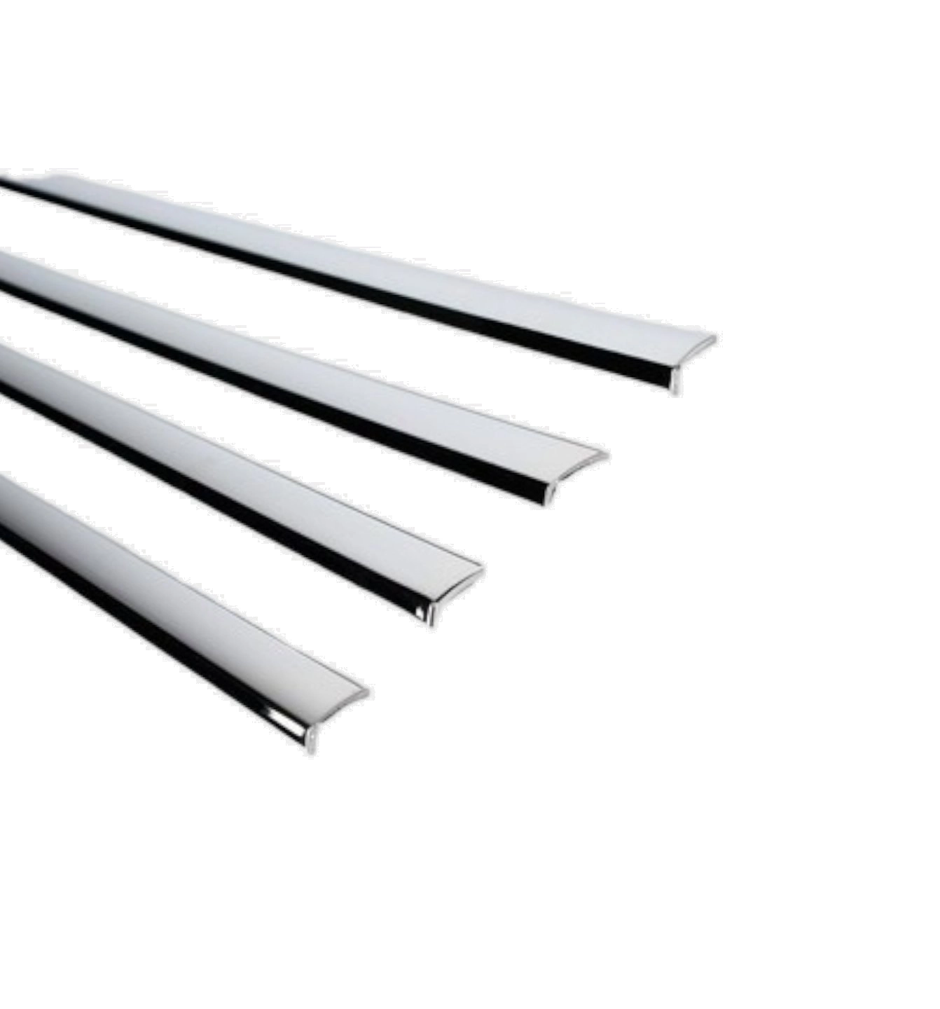 Молдинги для стекол автомобильных дверей, никель для Нексия 2 купить