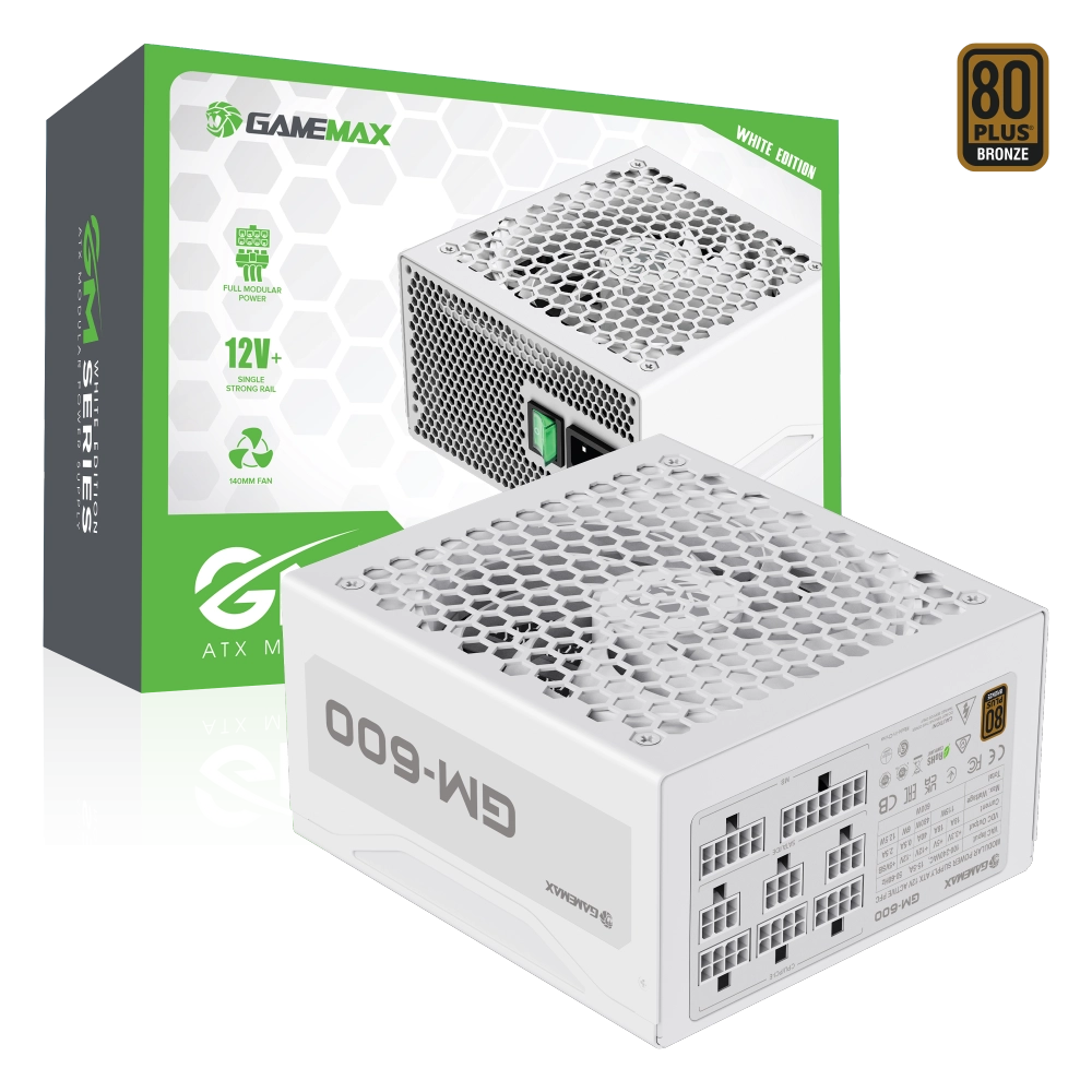 Блок питания Gamemax GM-600 WH купить