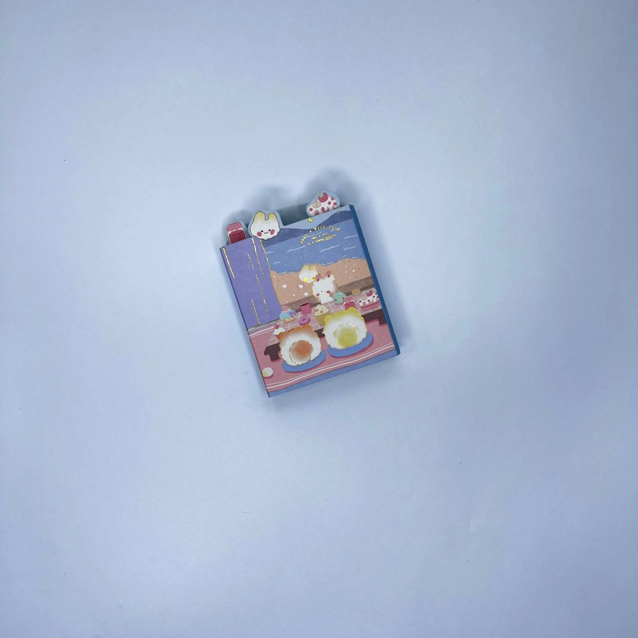 Стикеры для заметок Буклет (синий) купить