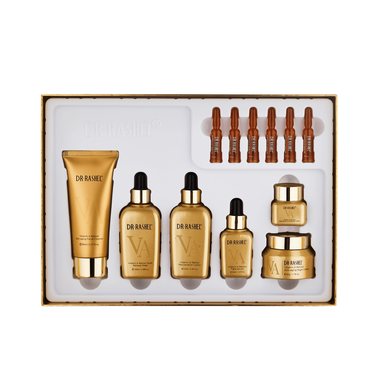 VITAMIN A SKIN CARE SERIES yuz parvarishi uchun to'plam sotib olish