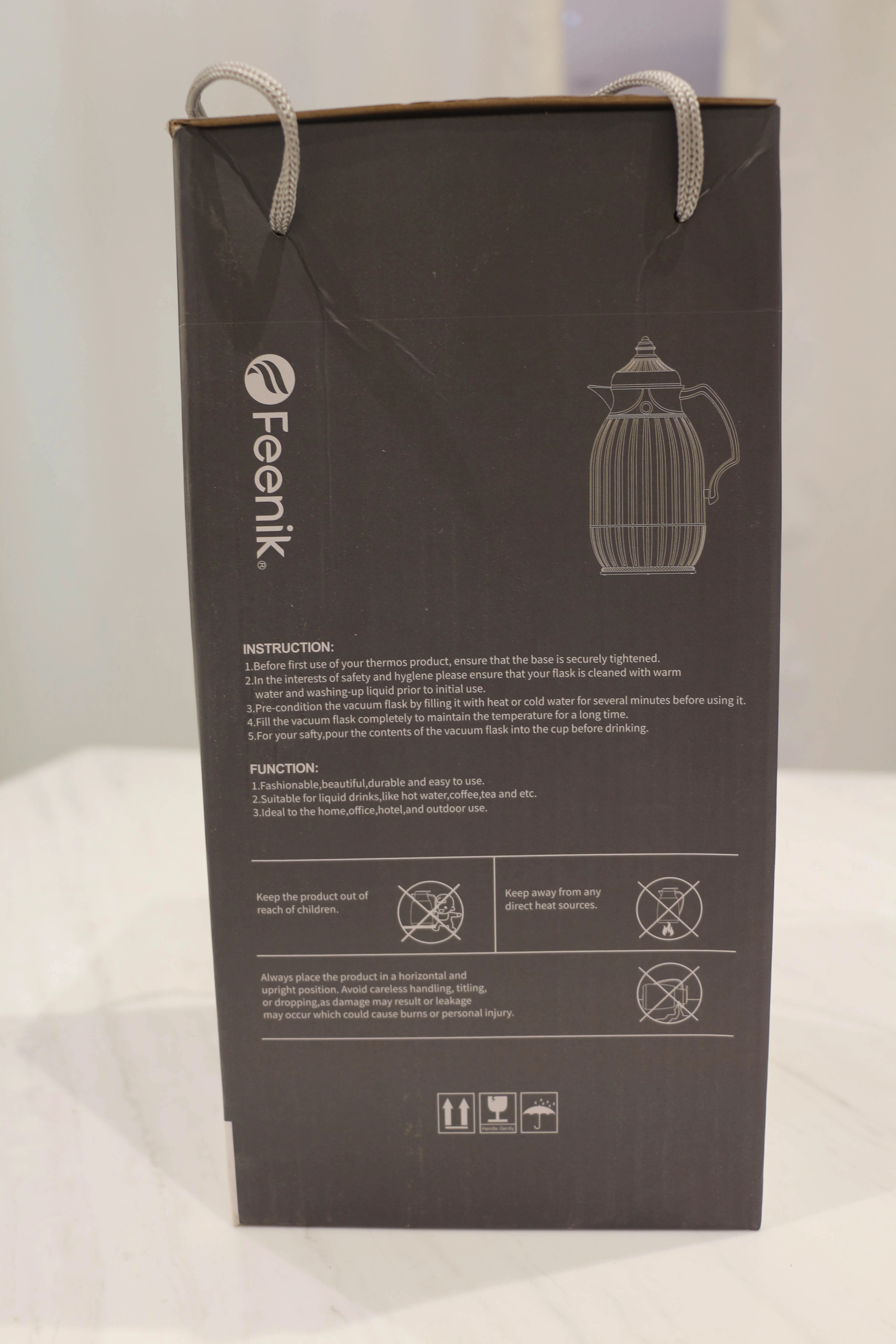 Термочайник Feenik DT-100 1L (Grey) недорого