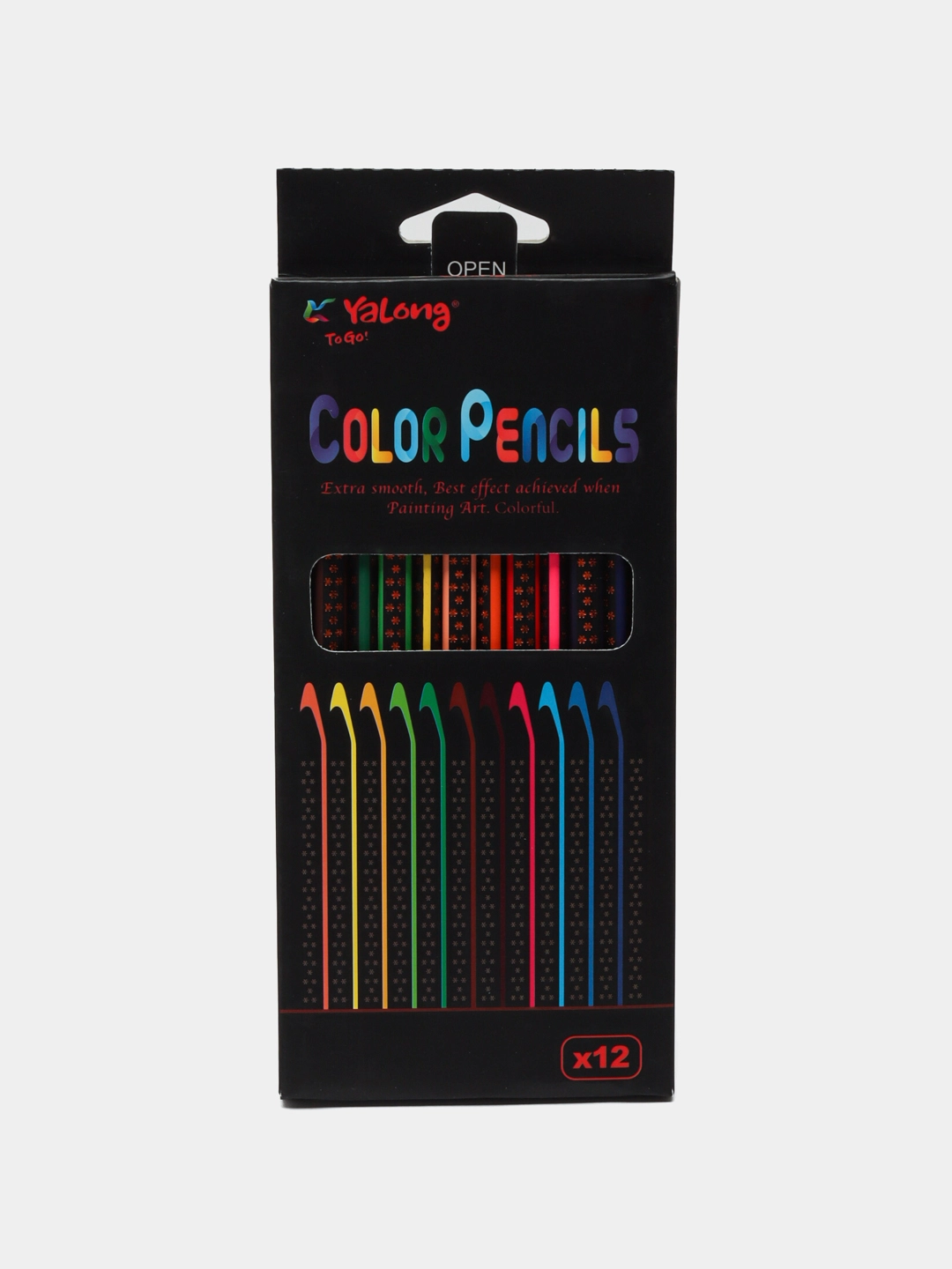 Набор цветных карандашей Yalong YL815062-12 (12 цветов) купить