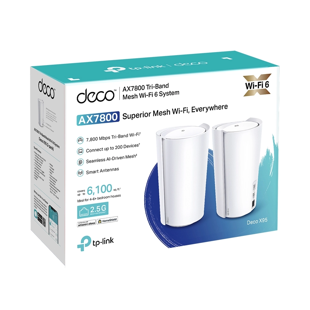 Wi-Fi Mesh система TP-LINK Deco X95 (2-pack) недорого