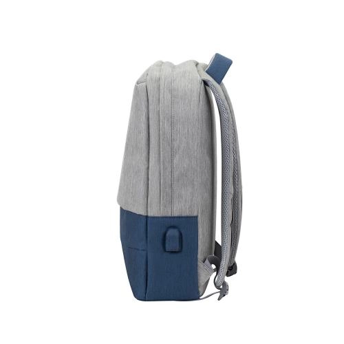 RIVACASE 7562 15,6" Gray-Dark Blue noutbuk ryukzagi O'zbekistonda