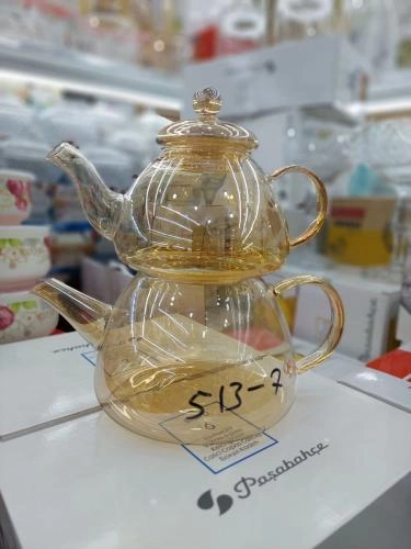 Sladkiy myod (1 va 2 litrlik) ikki qavatli choynagi sotib olish