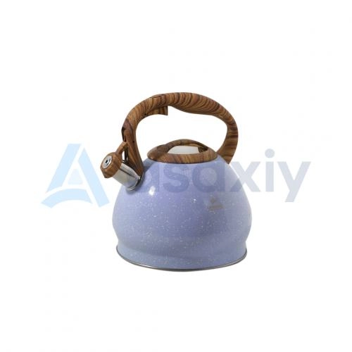 Чайник со свистком 3л. от Life Smile (светло-розовый, персиковый, голубой) онлайн