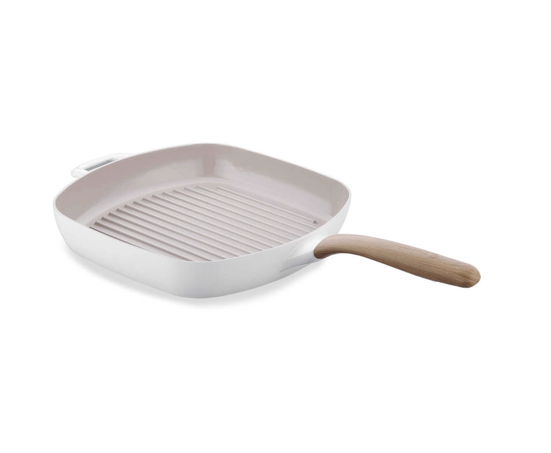 Сковорода-гриль Korkmaz Gusto 28x28 см (A2985) алюминиевая, антипригарная , Beige купить