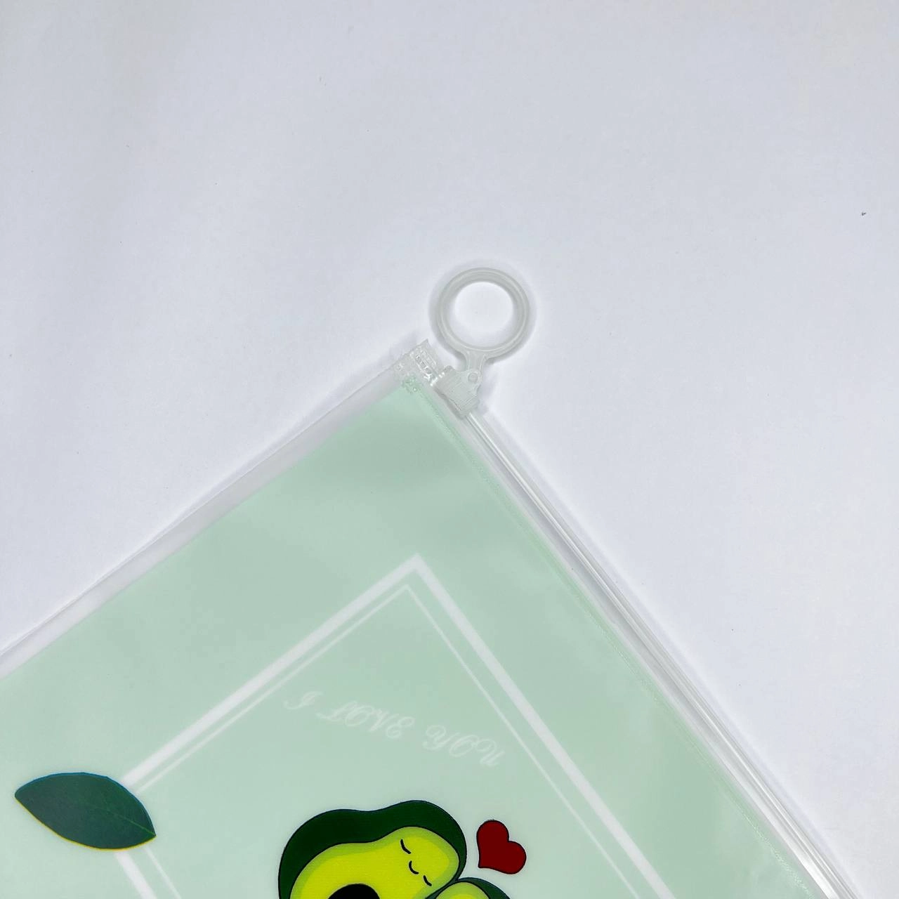 Папка для канцелярии A5 с рисунком «Авокадо», пластиковая недорого