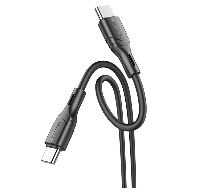 Кабель Borofone BX99 PD 60W 1m Type-C на Type-C купить