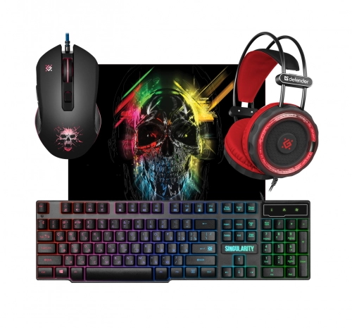 Defender Singularity MKP-118 Black USB o‘yin to‘plami sotib olish