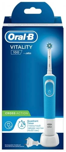 Электрическая зубная щетка Oral-B  100 3D синий в Узбекистане