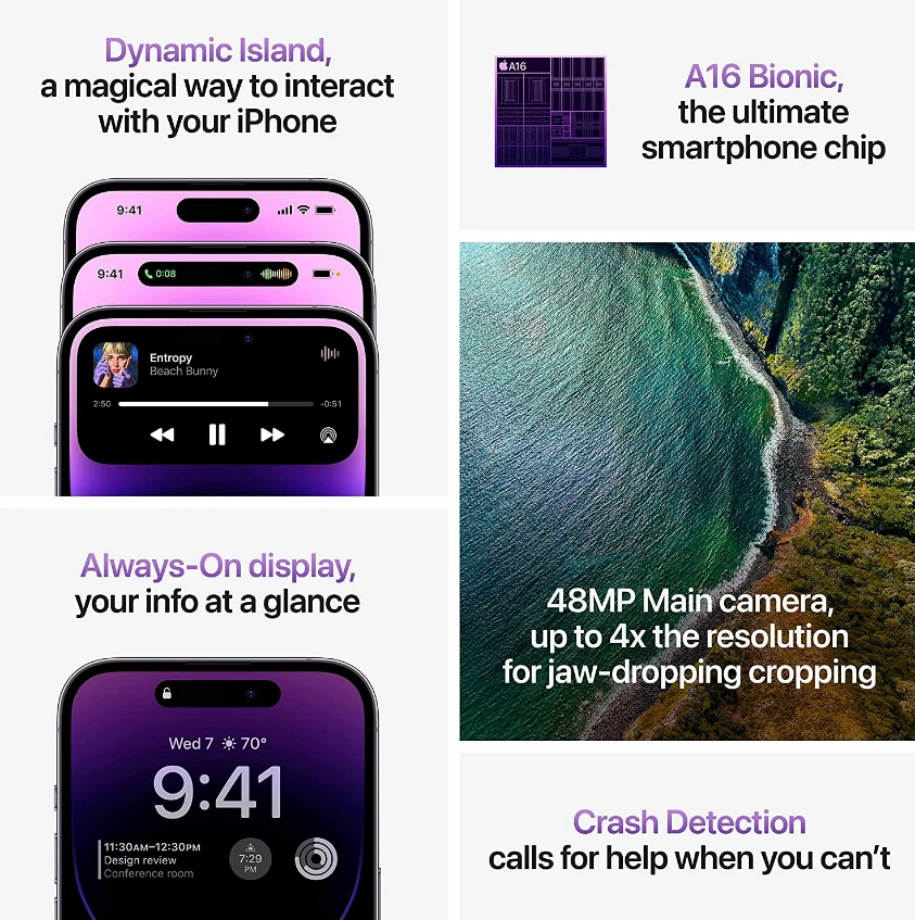 iPhone 14 Pro 512GB Deep Purple Smartfoni - rasm №6 iPhone 14 Pro 512GB Deep Purple Smartfoni bo'lib to'lash