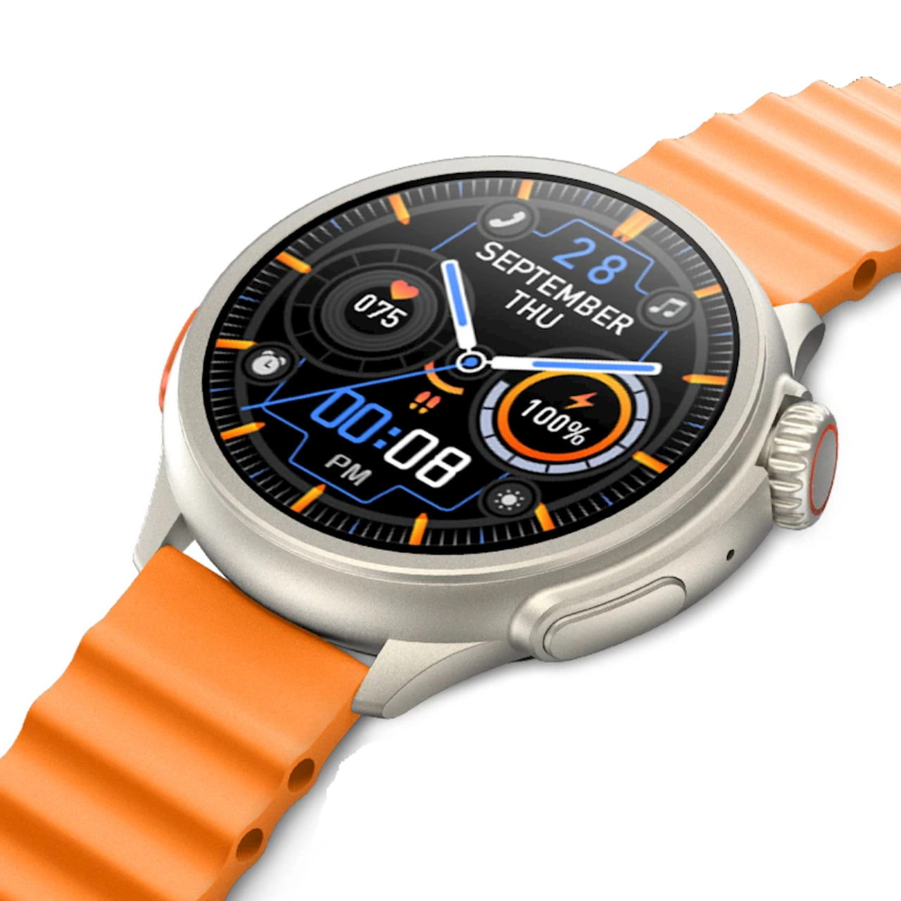 Смарт часы HW3 ULTRA MAX оранжевый купить