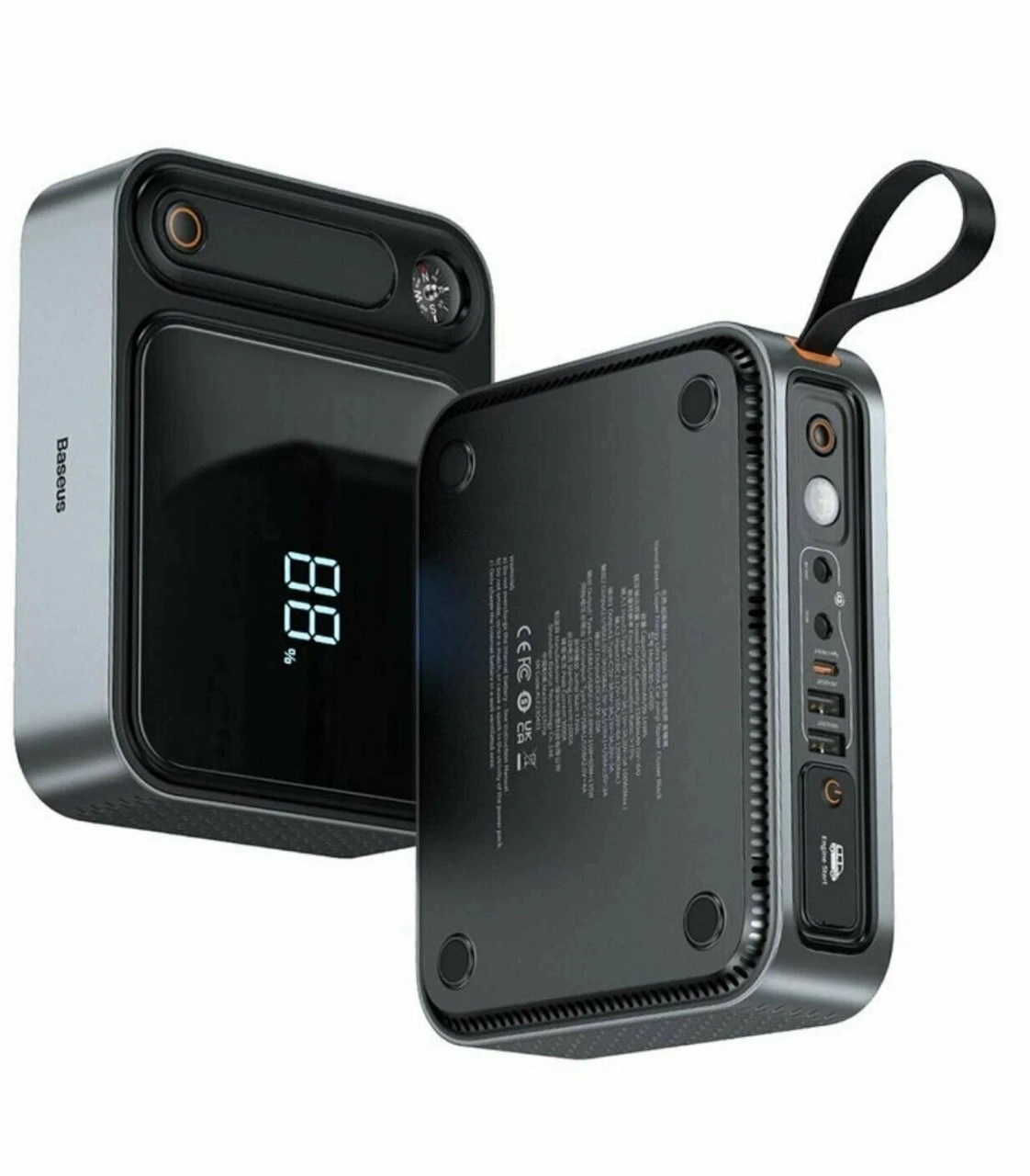 Baseus 3000A Peak Current Car Jump Starter 26800mAh,  avtomobil dvigatelini ishga tushiruvchi qo‘shimcha akkumulyator onlayn