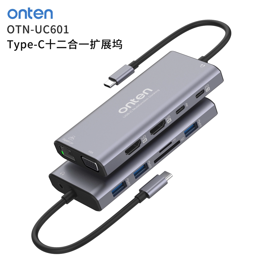 USB Hub Onten OTN-UC601 USB-konsentratori arzon