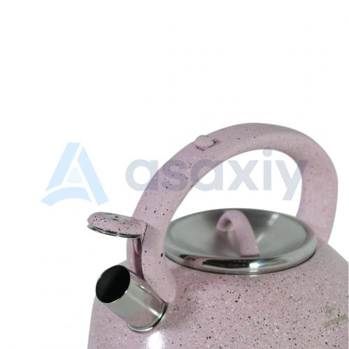 Чайник со свистком 3 литра от Life Smile (розовый, голубой, зелёный) недорого