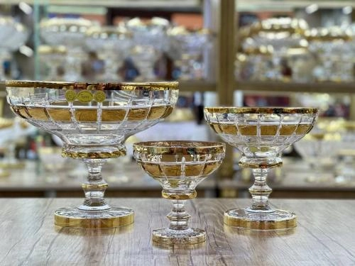 Набор фруктовниц из хрусталя TOMY (12 предметов) рассрочка