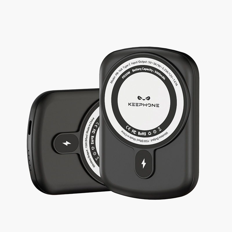 Ultra Slim Wireless Power Bank PB-16 PD 20W 5000mAh  simsiz zaryadlovchi tashqi akkumulyatori bo'lib to'lash