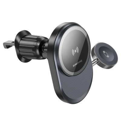 Borofone BH219 qora avtomobil uchun smartfon tutqichi sotib olish