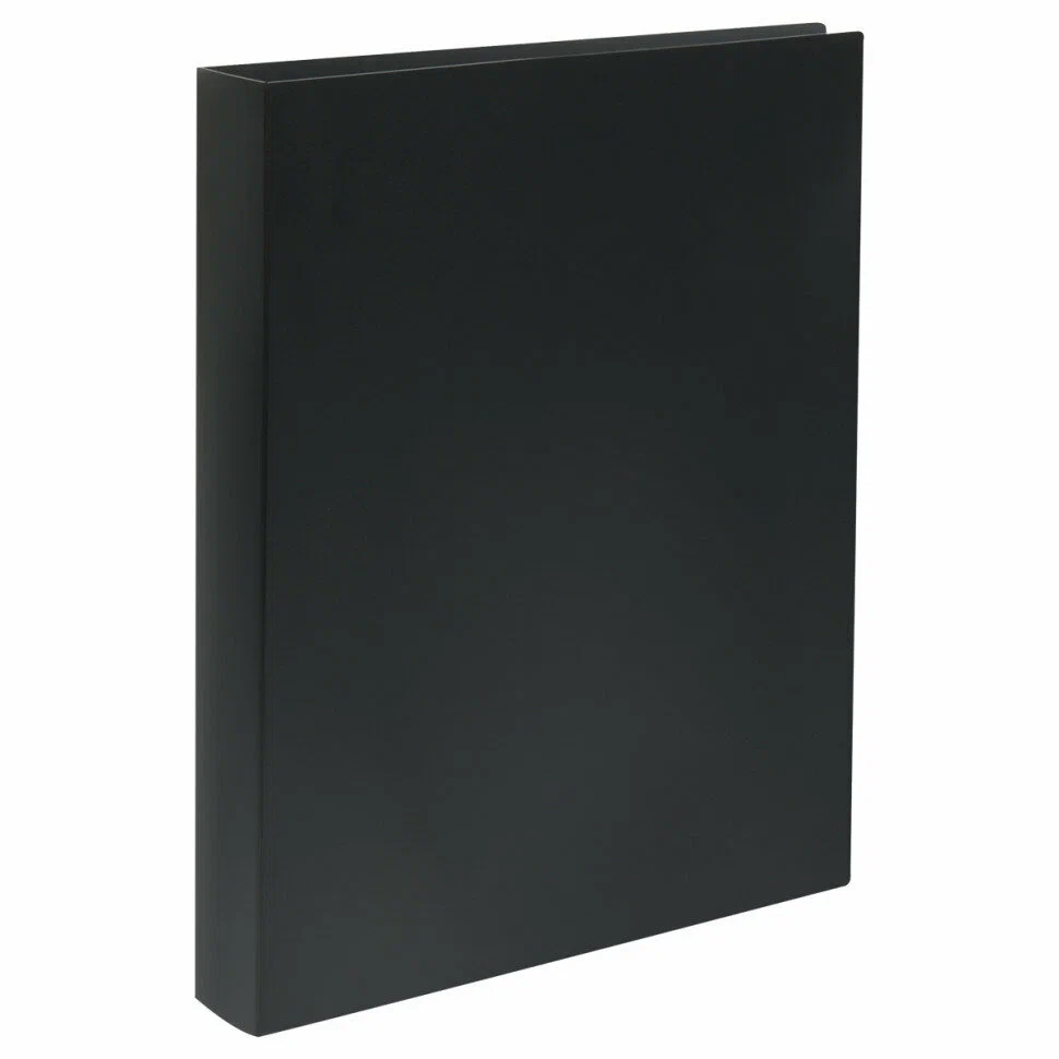 Папка OfficeSpace "Вита" A4, 2 кольца, 40 мм, чёрная, пластиковая купить