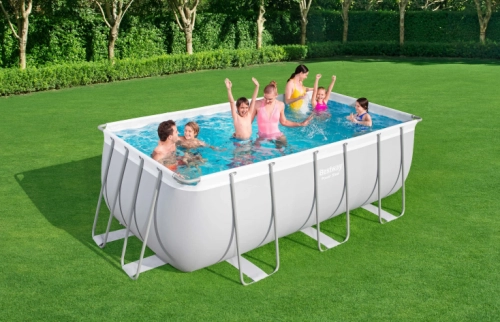 Бассейн Bestway Power Steel Rectangular 56456b недорого